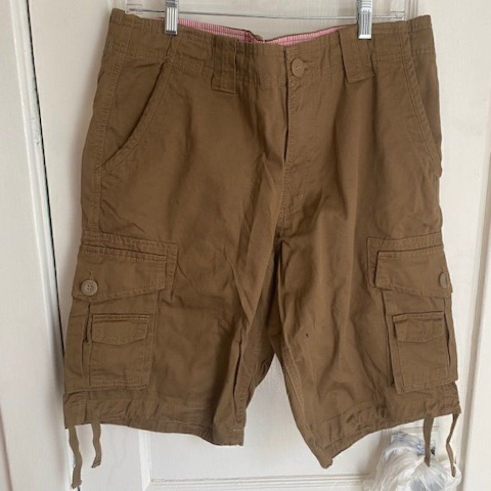 Matchstick Dark Khaki Cargo shorts, size 36